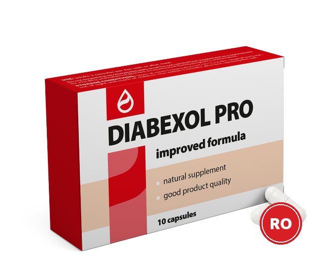 Cutie Diabexol Pro, 10 capsule — imagine din materialul ofertei